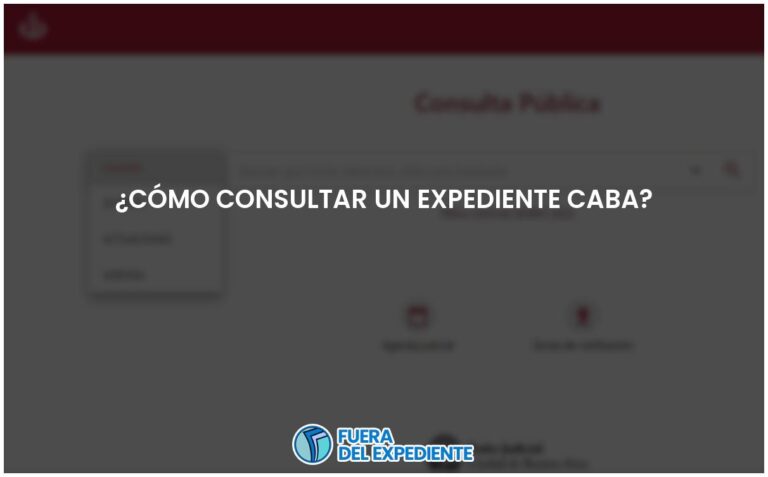 Consulta fácilmente un expediente en CABA