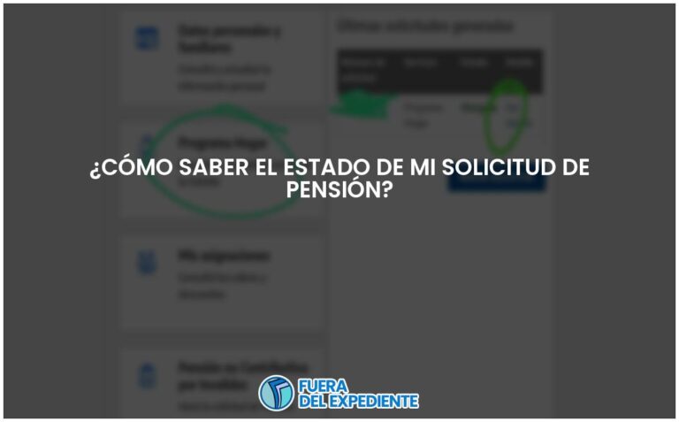 Estado de solicitud de pensión: consulta fácil y rápida