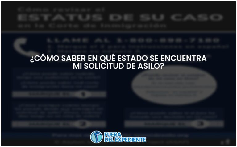 Estado de tu solicitud de asilo: Cómo rastrear tu trámite correctamente