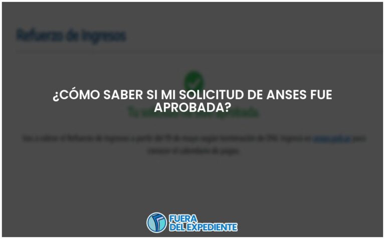 Valida el estado de tu solicitud de ANSES
