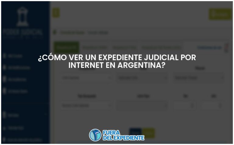 Acceso online a expedientes judiciales en Argentina