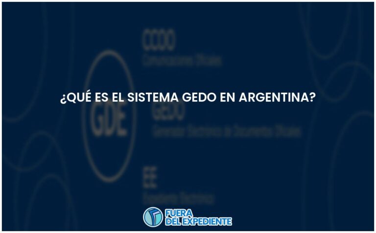 Sistema Gedo en Argentina: Todo lo que necesitas saber