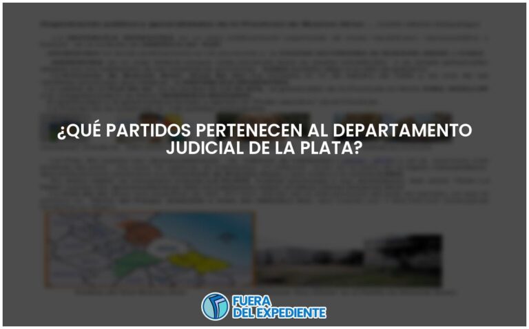 Partidos en el Departamento Judicial de La Plata - Todo lo que necesitas saber